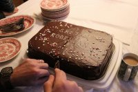Ciasto w polewie czekoladowej